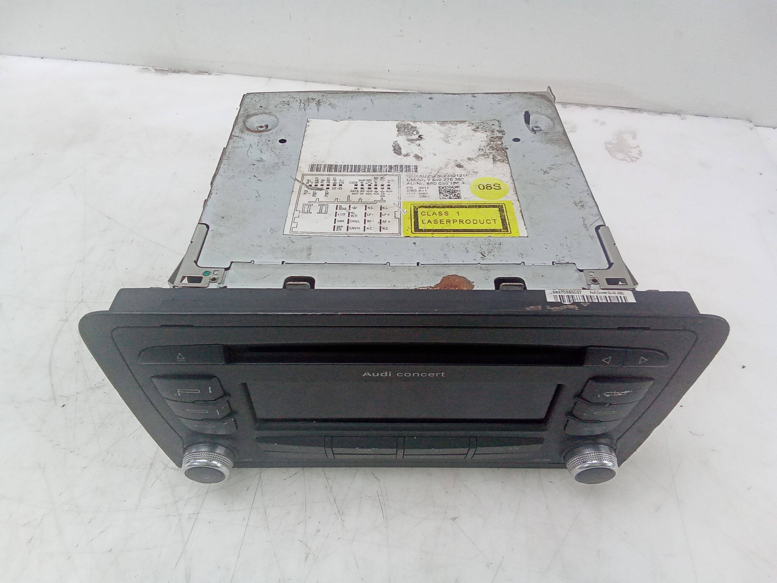 Sistema audio / radio cd audi a3 (8p1)(05.2003->)