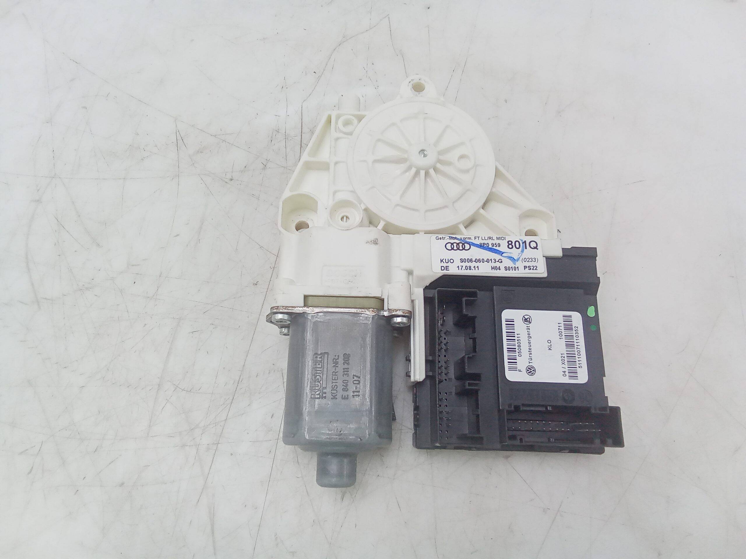 Motor elevalunas delantero izquierdo audi a3 (8p1)(05.2003->)