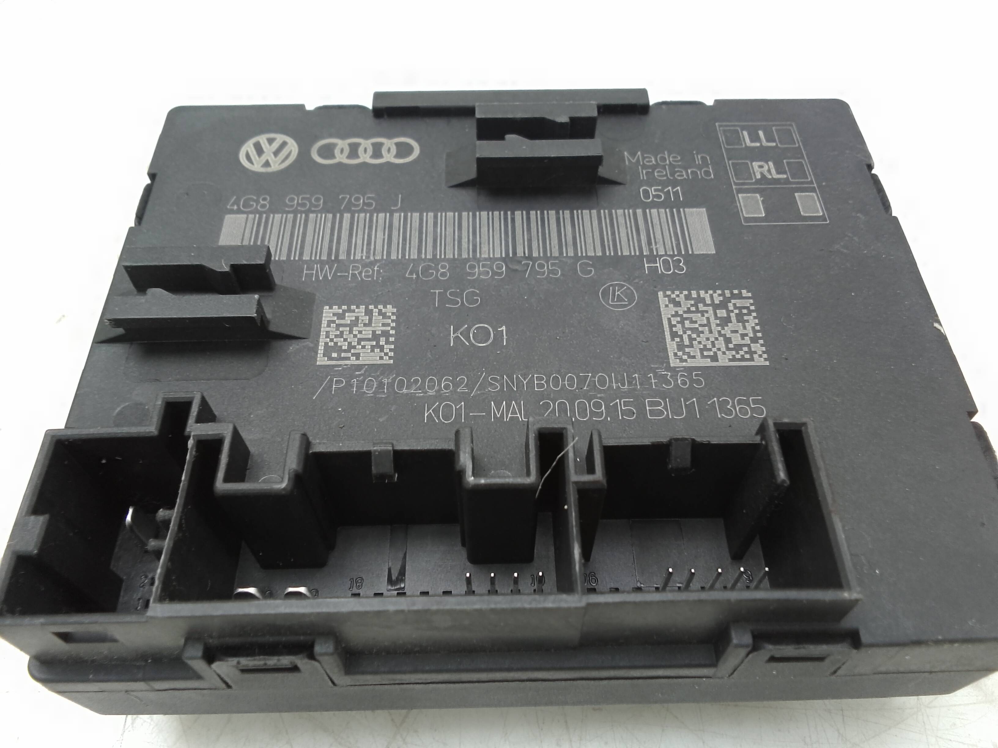 Modulo electronico audi a6 berlina (4gc)(09.2014->)