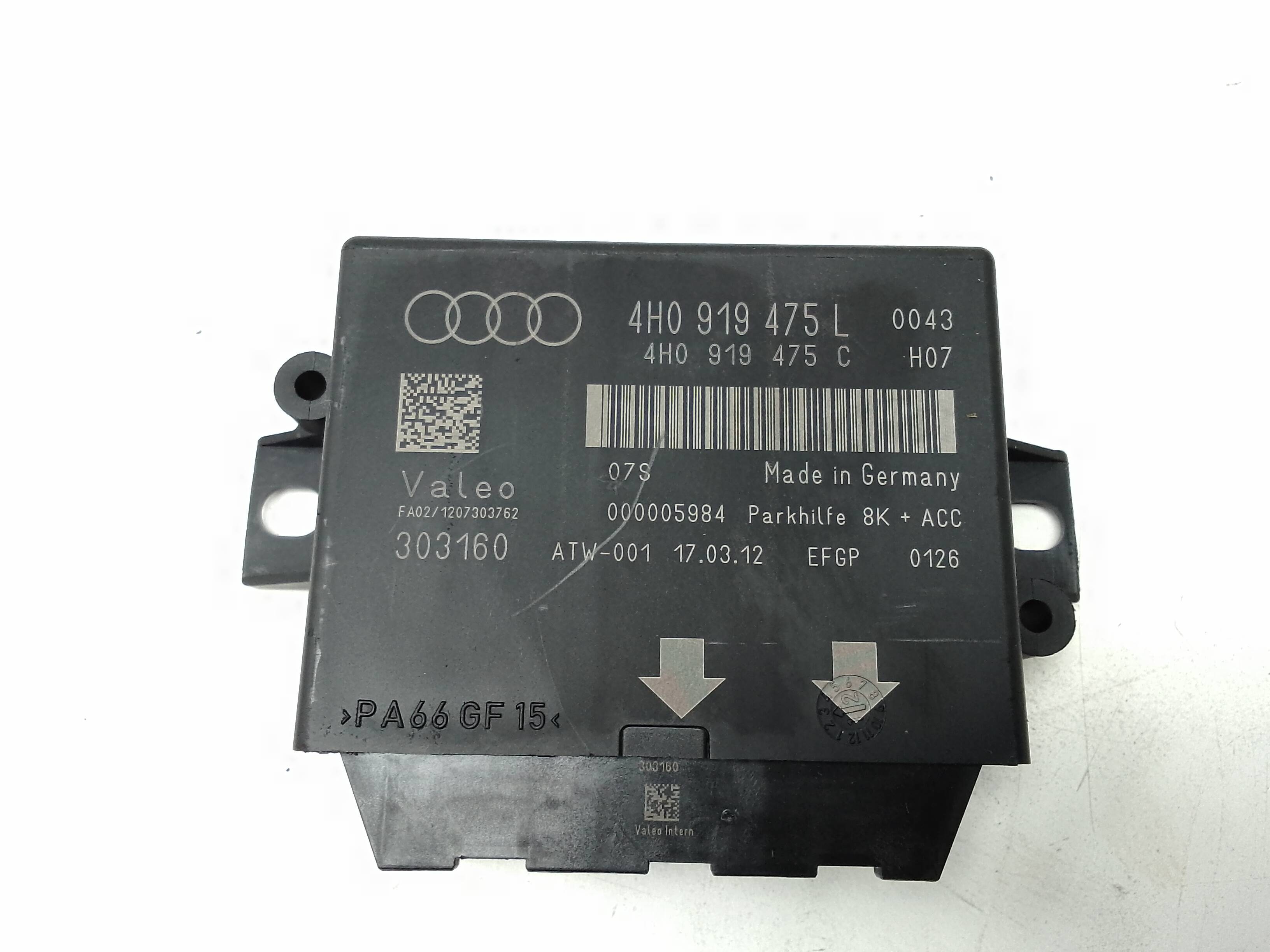 Modulo electronico audi a6 avant (4g5)(05.2011->)