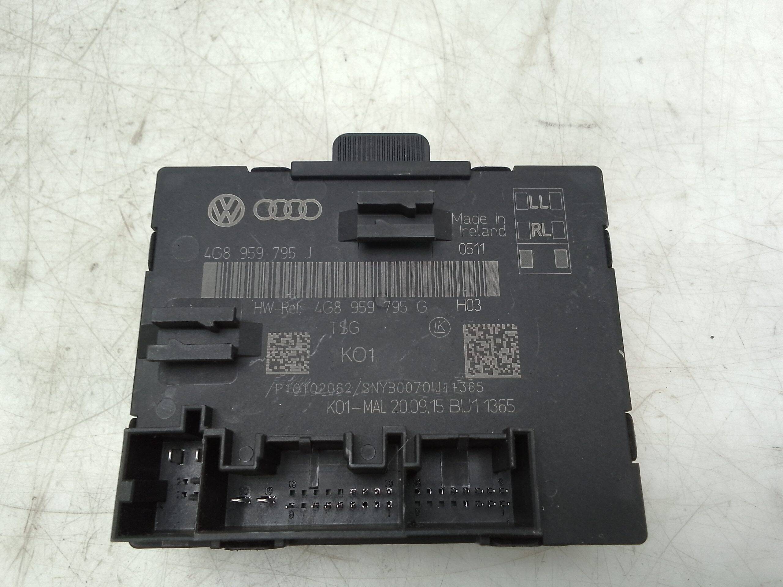 Modulo electronico audi a6 berlina (4gc)(09.2014->)