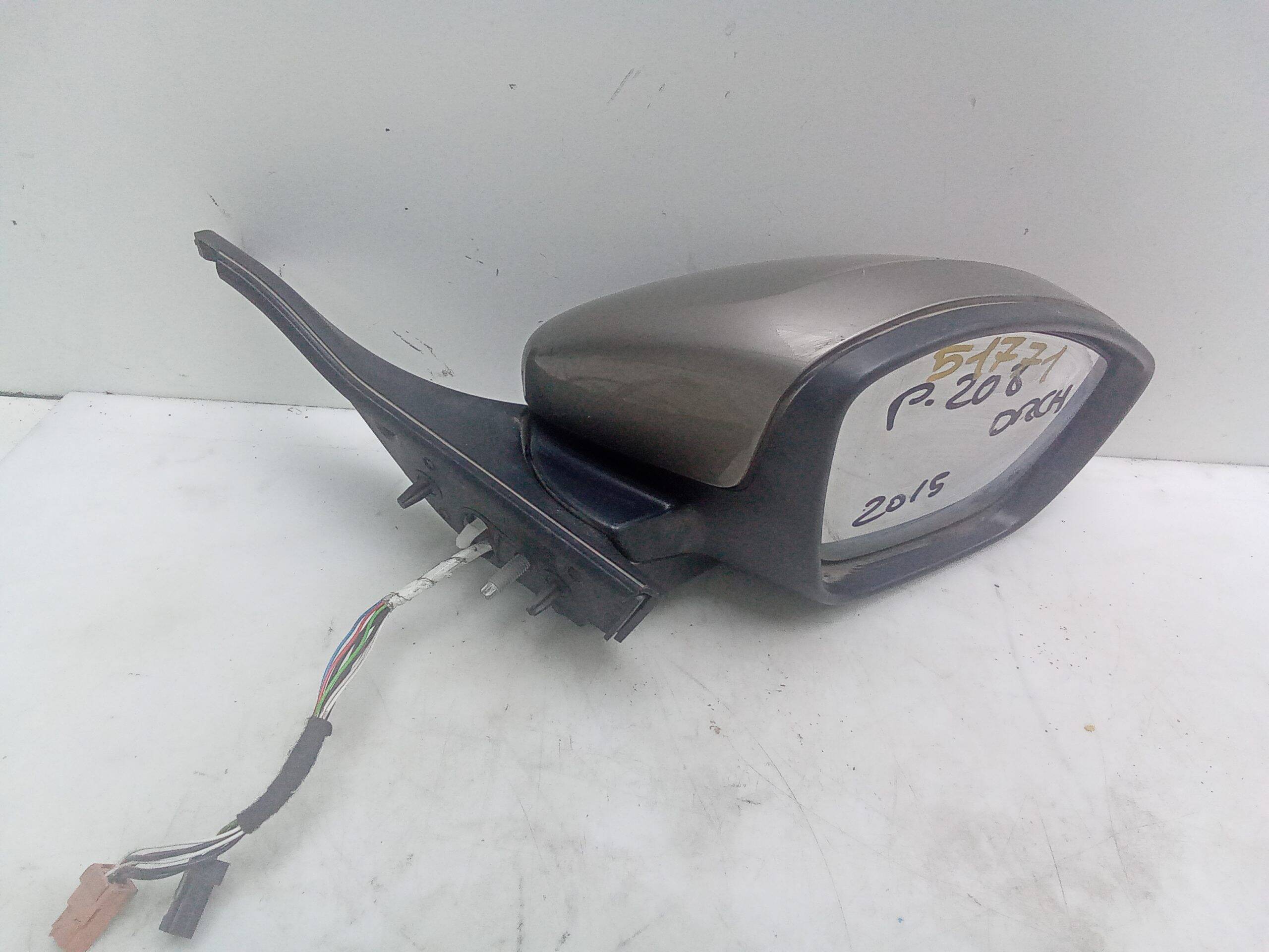 Retrovisor derecho electrico peugeot 208 (01.2012->)