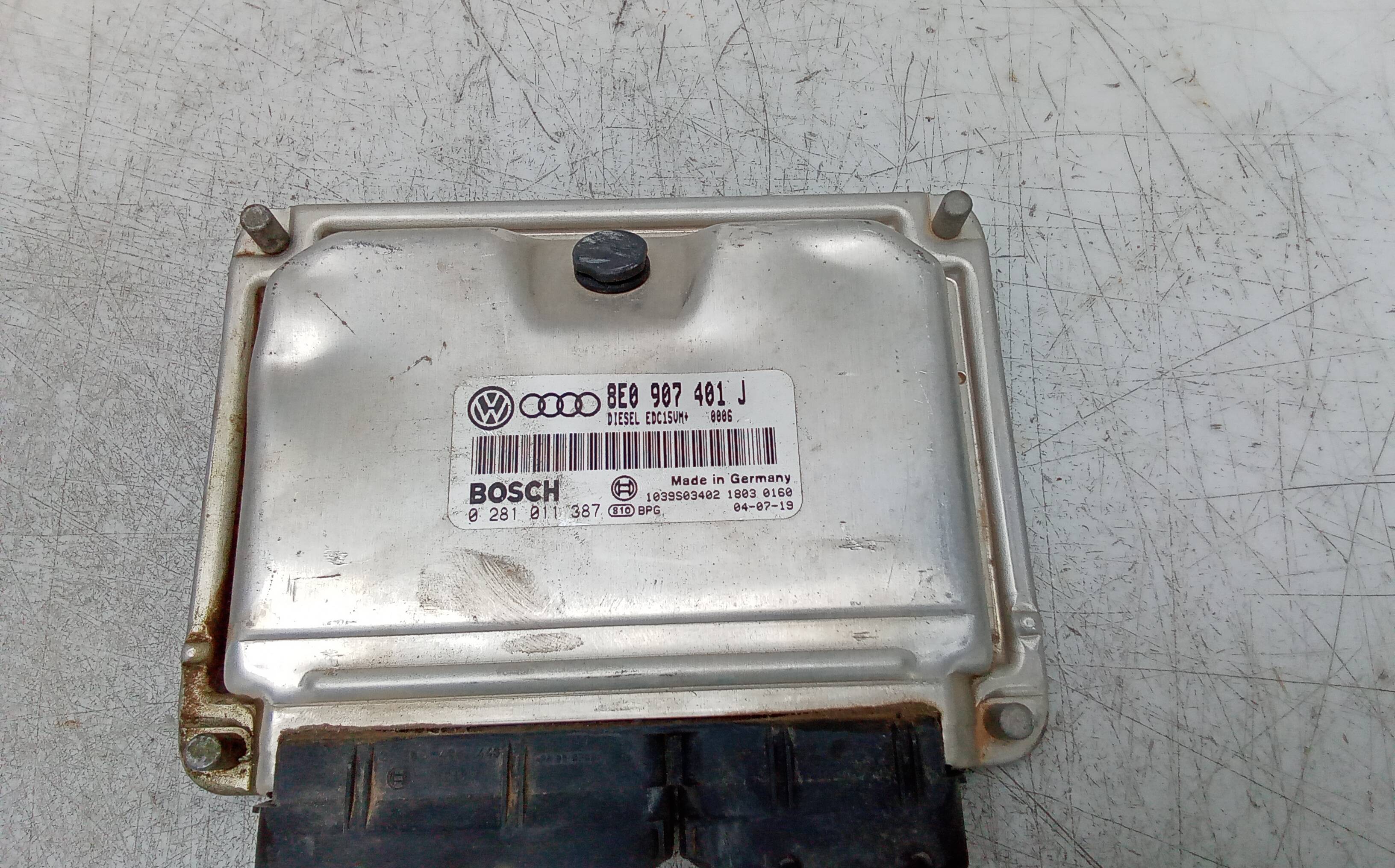 Centralita motor uce audi a4 berlina (8e)(04.2003->)