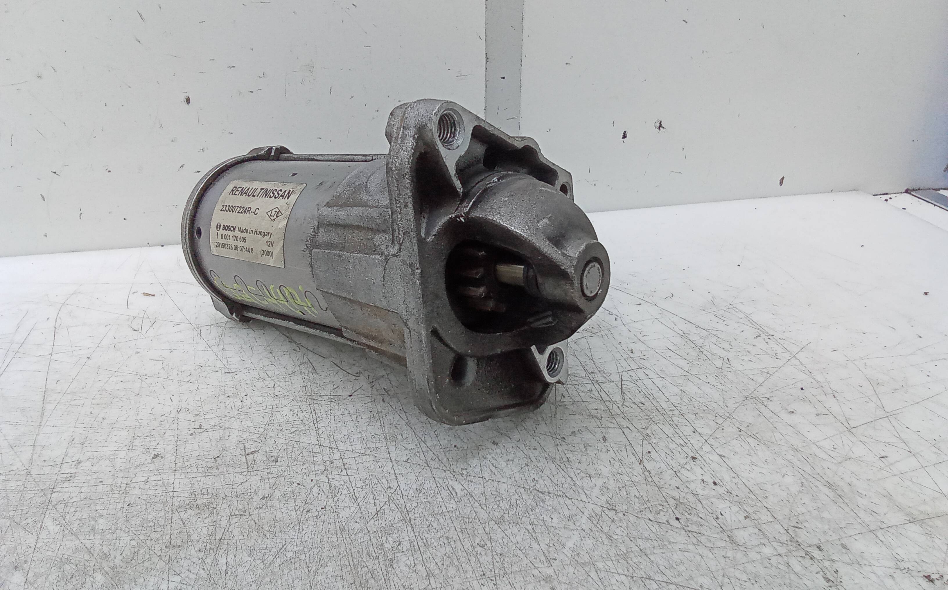 Motor arranque nissan qashqai ii (j11e)(2013->)