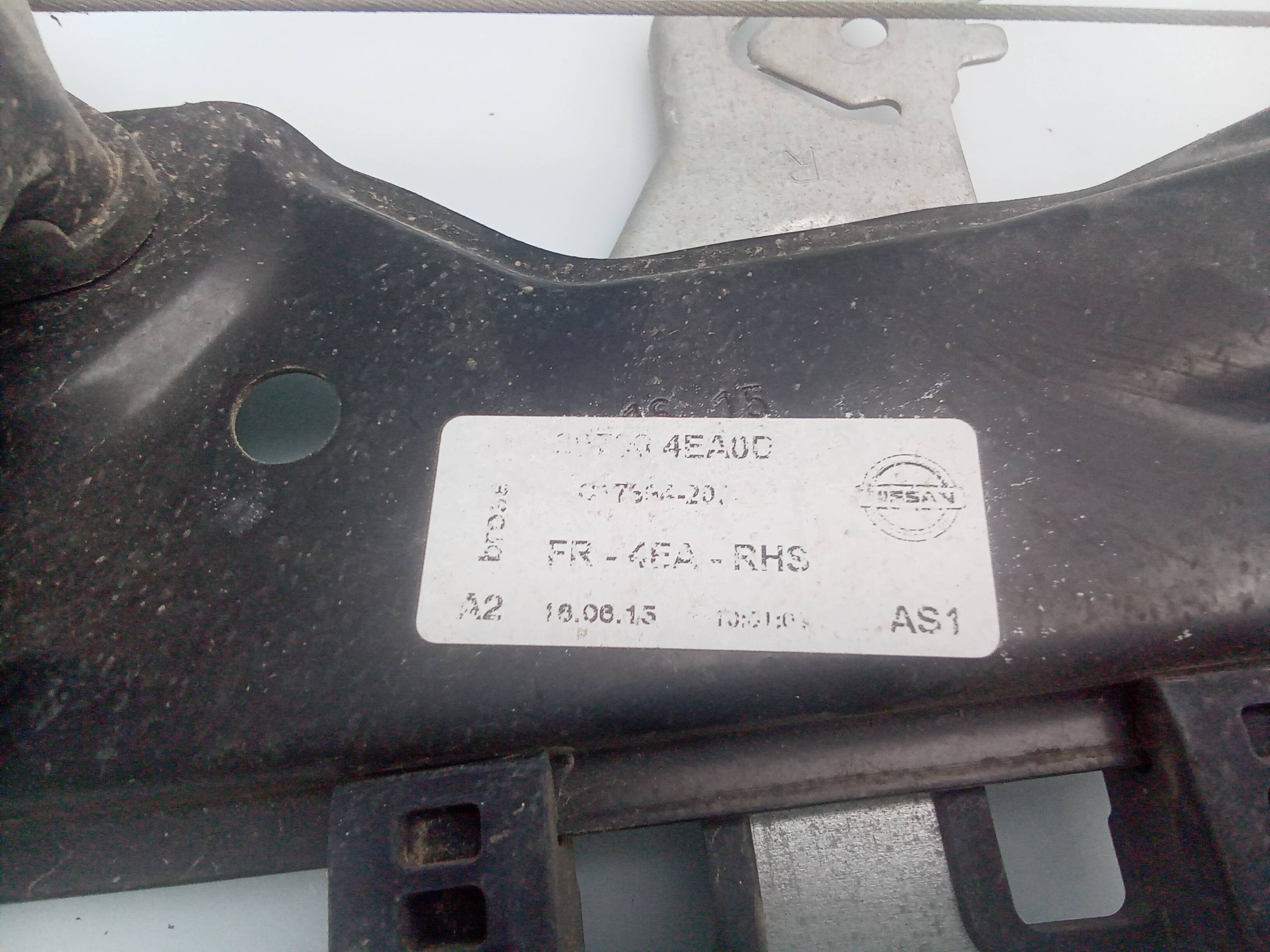 Elevalunas delantero derecho nissan qashqai ii (j11e)(2013->)