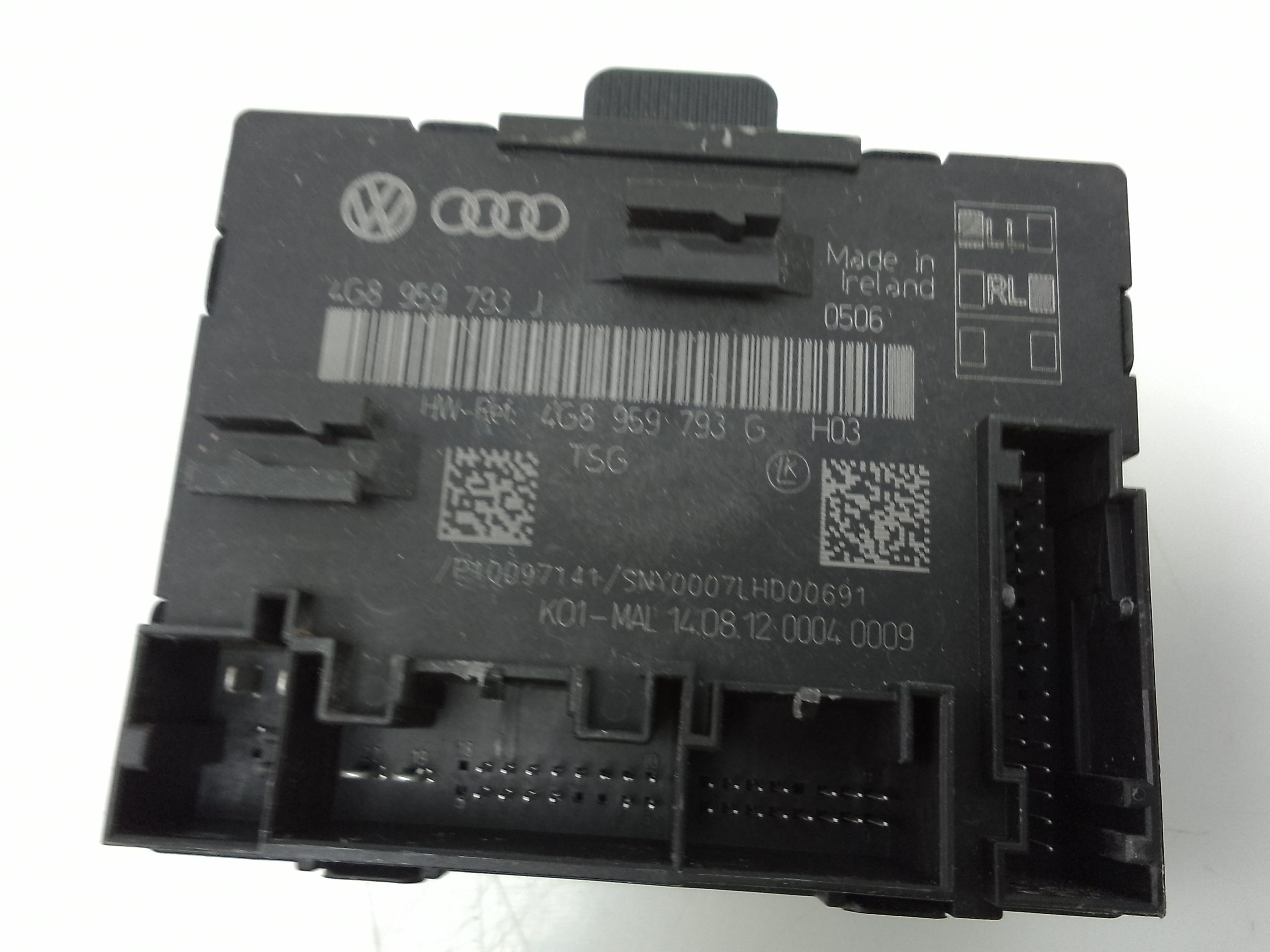 Modulo electronico audi a6 berlina (4gc)(09.2014->)